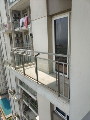 Balcony in 3.5 BHK Apartment at Conscient Heritage Max, Sector 102 – for Rent