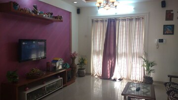 Living Room in 2 BHK Apartment at GK Rose Icon, Pimple Saudagar – for Rent
