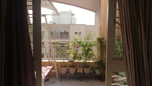 Balcony in 2 BHK Apartment at GK Rose Icon, Pimple Saudagar – for Rent