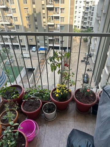 Balcony in 1 BHK Apartment at Adi W 57, Wakad – for Rent