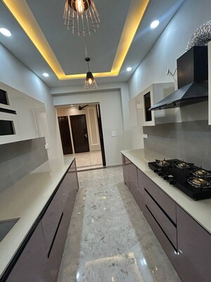 Kitchen in 3 BHK Apartment at Vip Road – for Sale