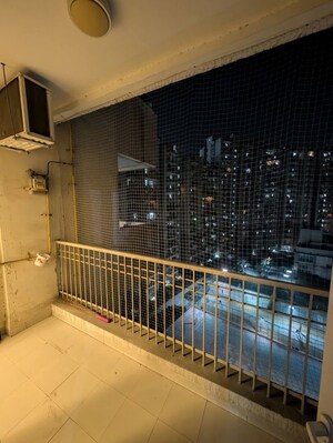 Balcony in 4 BHK Apartment at Ajnara Homes, Sector 16b Greater Noida – for Rent