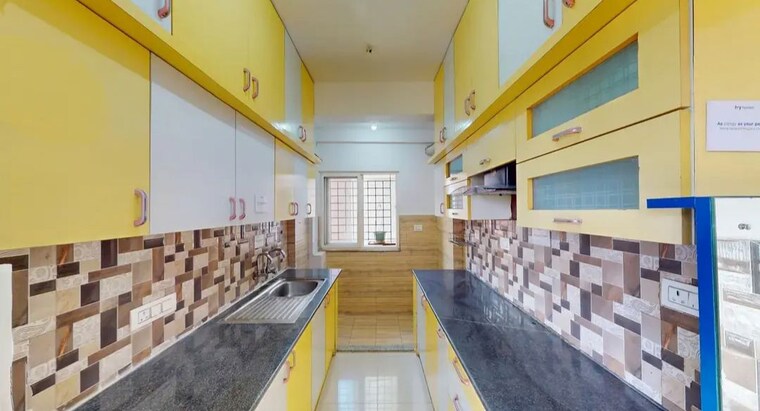 Kitchen, alpine-fiesta 2 Bedroom 1025 Sq.Ft. Apartment In Whitefield Bangalore 9768087