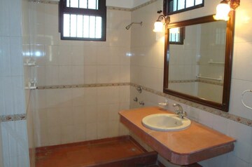Bathroom in 3.5 BHK Independent House at Sushant Lok I – for Rent
