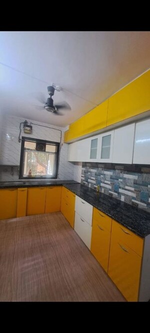 Kitchen in 2 BHK Apartment at Kamla Nagar CHS, Kandivali West – for Rent