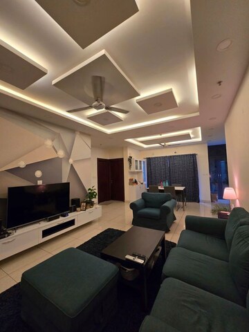 Team Area in 2.5 BHK Apartment at Prestige High Fields, Gachibowli – for Rent