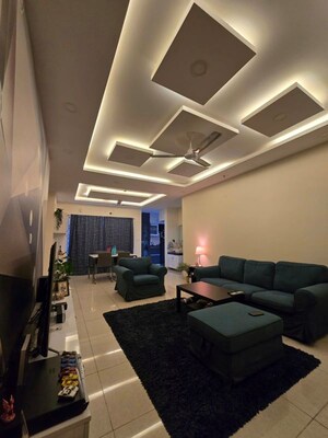 Team Area in 2.5 BHK Apartment at Prestige High Fields, Gachibowli – for Rent