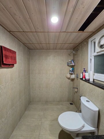 Bathroom in 2.5 BHK Apartment at Prestige High Fields, Gachibowli – for Rent