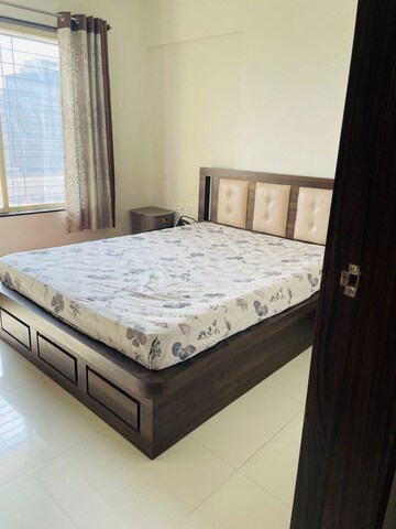 Bedroom in 2 BHK Apartment at Vaishnavi Sahil Vighnesh, Wakad – for Rent