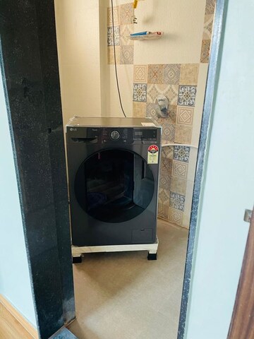 Bathroom in 2 BHK Apartment at Vaishnavi Sahil Vighnesh, Wakad – for Rent