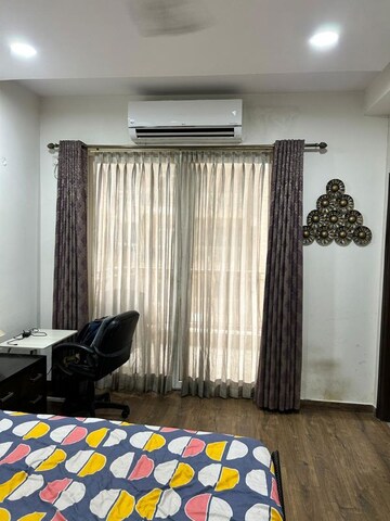 Master Bedroom in 3.5 BHK Apartment at Emaar Palm Gardens, Sector 83 – for Rent