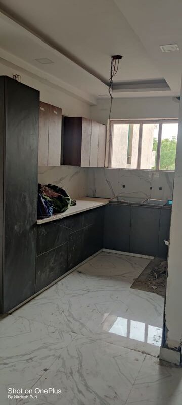 Kitchen in 3 BHK Builder Floor at Green Fields Colony – for Sale
