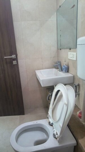 Bathroom in 2 BHK Apartment at Runwal Symphony, Santacruz East – for Rent