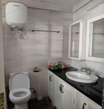 Bathroom in 2 BHK Builder Floor at Kavesar – for Sale