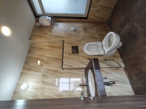 Staircase in 2 BHK Apartment at Lodha Amara Tower 23, Kolshet Road – for Rent