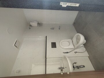 Bathroom in 2 BHK Apartment at Lodha Amara Tower 23, Kolshet Road – for Rent