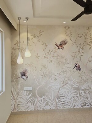 Balcony in 3 BHK Apartment at Aurobindo The Regent, Kondapur – for Rent