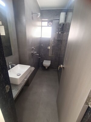 Bathroom in 2 BHK Apartment at Hatdia Ison Height, Lower Parel – for Rent