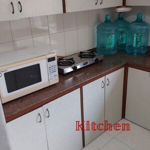 Kitchen in 2 BHK Apartment at Cumbala Hill – for Sale