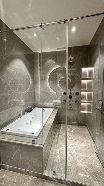 Bathroom in 5 BHK Builder Floor at Chanakyapuri – for Sale