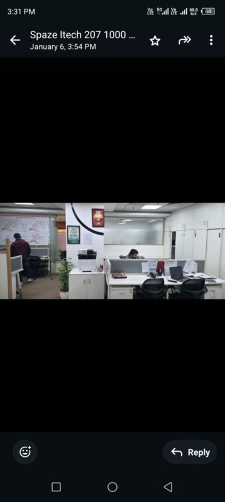 Team Area, spaze-itech-park Commercial Office Space 1778 Sq.Ft. In Sector 49 Gurgaon 9769745