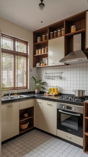 Kitchen in  Pg at Viram Khand – for Rent