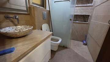 Bathroom in 3 BHK Builder Floor at Greater Kailash I – for Rent