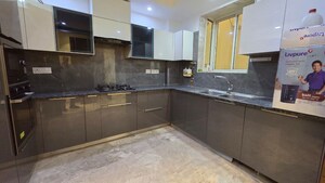 Kitchen in 3 BHK Builder Floor at Greater Kailash I – for Rent