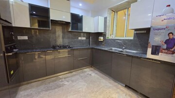 Kitchen in 3 BHK Builder Floor at Greater Kailash I – for Rent