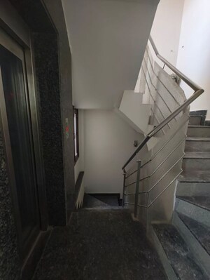 Staircase in 2 BHK Builder Floor at Kalkaji – for Rent