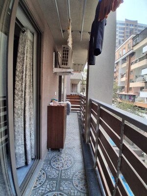 Balcony in 2 BHK Apartment at Samarth CHS Bhusari Colony, Kothrud – for Sale
