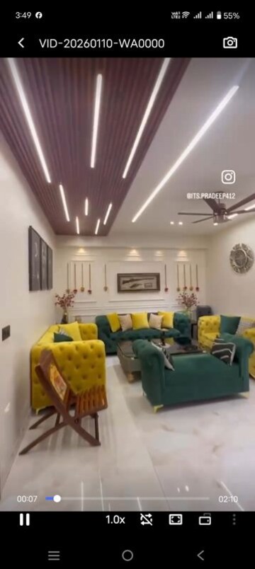 Master Bedroom in 3 BHK Apartment at Dwarika Raj Garden City, Raj Nagar Extension – for Sale