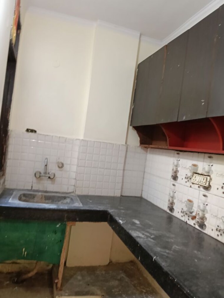 Kitchen, neb sarai 1 Bedroom 600 Sq.Ft. Builder Floor In Neb Sarai Delhi 9770309