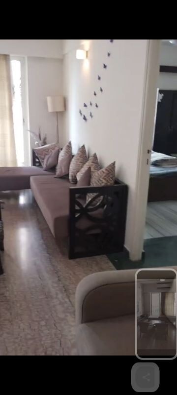 Living Room in 3 BHK Apartment at Hiranandani Estate, Ghodbunder Road – for Rent