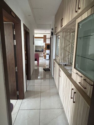 Kitchen in 2 BHK Apartment at Rishita Manhattan, Gomti Nagar – for Rent