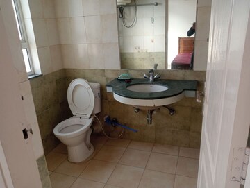 Bathroom in 3.5 BHK Apartment at Dhoot Time Residency, Sector 63 – for Rent