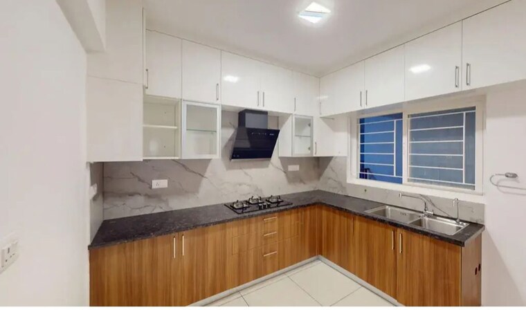 Kitchen, modern-soul-tree 2 Bedroom 891 Sq.Ft. Apartment In Sarjapur Road Bangalore 9770554