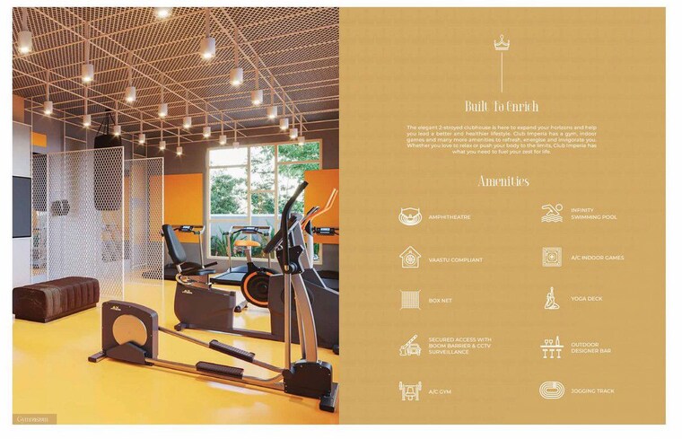 Gym, shri-the-imperia-residences 3 Bedroom 1457 Sq.Ft. Apartment In Narsingi Hyderabad 9770665