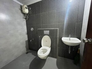 Bathroom in 2 BHK Apartment at Lodha Downtown, Dombivli East – for Rent