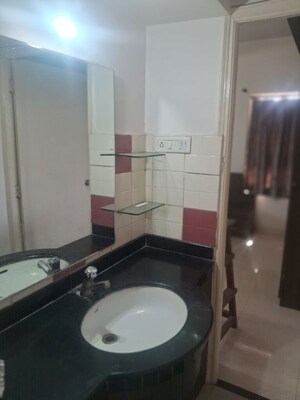 Bathroom in 2 BHK Apartment at Kubera Gulshan, Aundh – for Rent