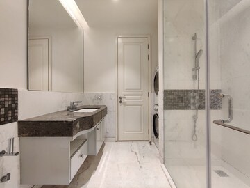 Bathroom in 2 BHK Apartment at Bhartiya City Leela Residences, Thanisandra – for Rent