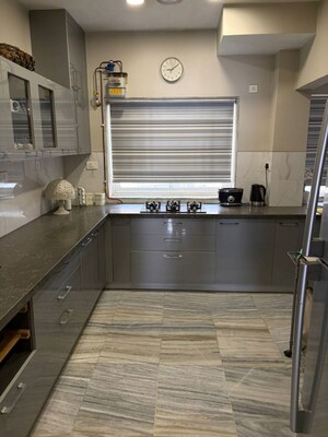 Kitchen in 4 BHK Apartment at Maker Tower, Cuffe Parade – for Rent