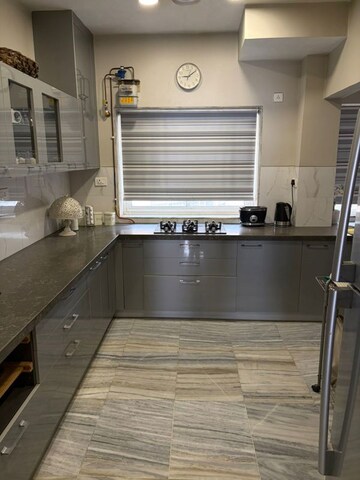 Kitchen in 4 BHK Apartment at Maker Tower, Cuffe Parade – for Rent