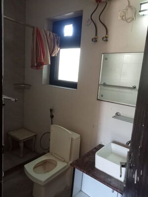 Bathroom in 1 RK Independent House at Sector 46 – for Rent