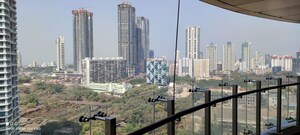 Balcony in 4 BHK Apartment at Lodha World Crest, Worli – for Rent