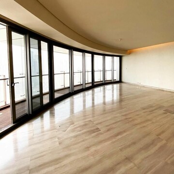 Living Room in 4 BHK Apartment at Lodha World Crest, Worli – for Rent