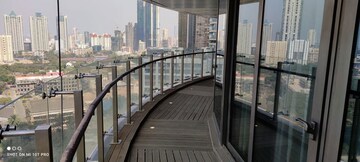 Balcony in 4 BHK Apartment at Lodha World Crest, Worli – for Rent