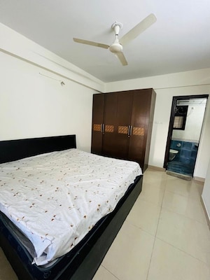 Bedroom in 2 BHK Apartment at Brahma Suncity, Wadgaon Sheri – for Rent