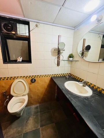 Bathroom in 2 BHK Apartment at Brahma Suncity, Wadgaon Sheri – for Rent