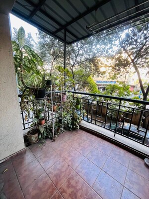 Balcony in 2 BHK Apartment at Brahma Suncity, Wadgaon Sheri – for Rent